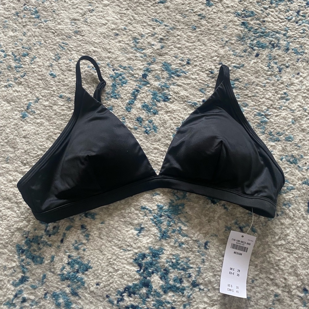 Black Abercrombie & Fitch bralette